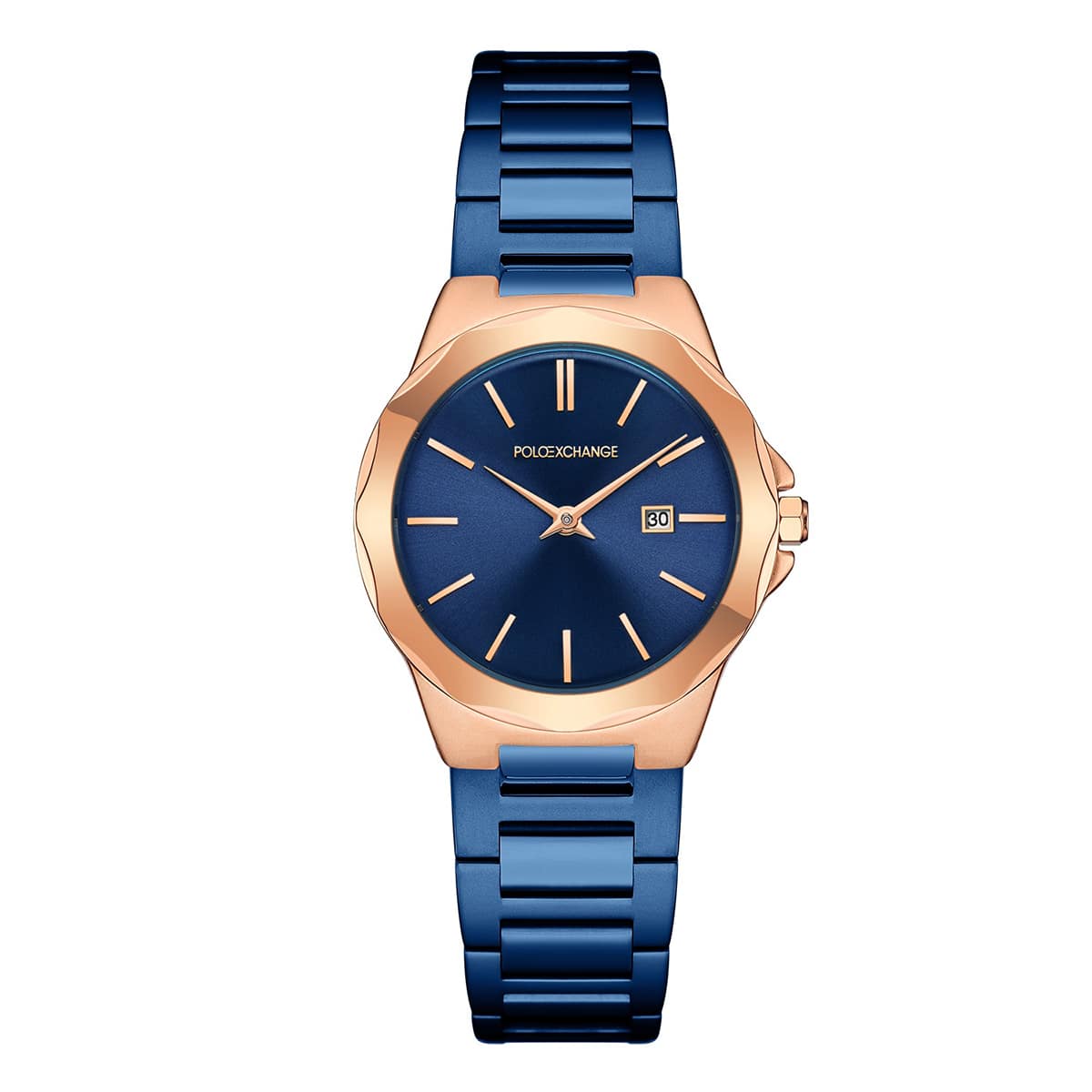 MONTRE POLOEXCHANGE FEMME ACIER